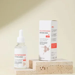 Pure Vegan Brightening Nourishing Moisturizing Hyaluronic Acid Kojic Acid Glutathione Serum Skin Brightening Face Serum