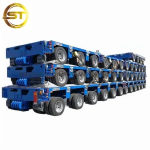 400 Ton Load-Load Hydraulic Steering Turntable Compatible Goldhofer Thp/SL Modular Trailer