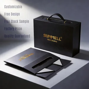 Custom Magnetic Gift Box Folding Cardboard