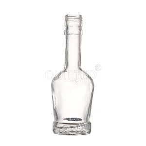 Wholesale Clear 200 ml long neck liquor glass vodka bottle Supplier, Suppliers