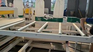 WPC Foam Sheet Can Be Processed by Laser Cutter Laser Engraver Precision Panel Saw Electronic Cutting Saw Panel Dividing and Cross-Cutting Production Line