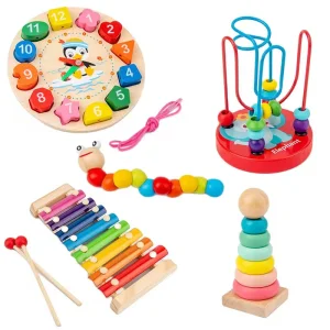 Montessori Educational Toy Mini Wire Roller