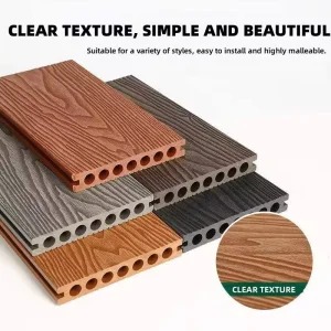 High Quality Fire-Resistant, Scratch Resistant, and Load-Bearing WPC Composite Flooring