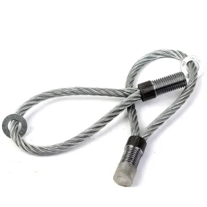 Reliable Pressed Wire Rope Loop Sling for Construction Site Lifting and Industrial Rigging Solutions
