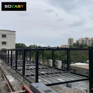 Casas Modulares Prefabricadas Aprovadas pelo CE Feitas de Contêineres de Carga