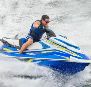 1300cc Fiberglass Jet Ski with Electric Brake Reverse Gear Adult Unisex, Year Round Use