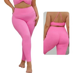 Plus Size High Waist Yoga Pants