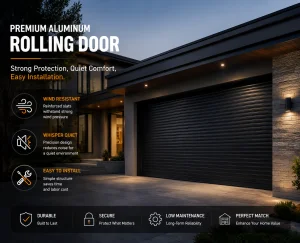 Custom Aluminum Alloy Roller Shutter Door