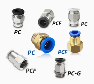 Peças Pneumáticas Conexão Pneumática Mangueira de Ar Conectores Rápidos