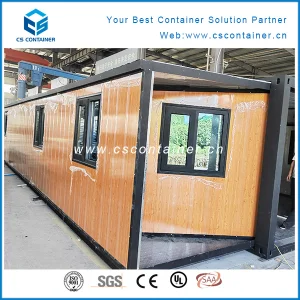 Casa modular portátil plegable expandible de contenedor prefabricado