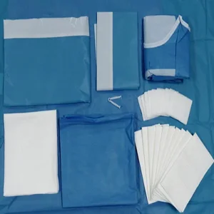 حزم غطاء الركبة للتنظير المفصلي غطاء جراحي disposable
