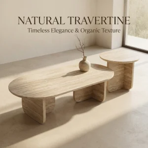 Wabi Sabi Wind Cave Stone Coffee Table