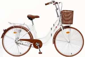 Bicicleta urbana de moda barata