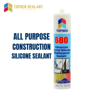 High-Quality 680 Silicone Sealant - One-Component, Neutral Curing, Multi-Purpose