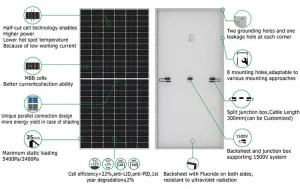 Wholesale 540W 550W 560W Solar Panel
