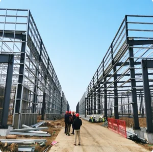 Edifício de Estrutura de Aço Prefabricada de Montagem Rápida