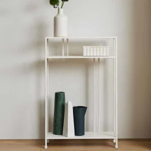 Entryway Console Table steel hallway display table narrow sofa side metal dressing console table for living room