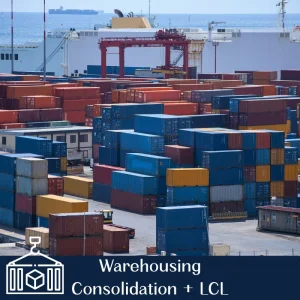 Professional FCL &amp; LCL Consolidation Service and Warehousing Service for Global Shipping From China to Worldwide