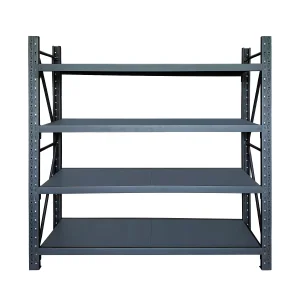 Adjustable Medium Duty Steel Shelving Warehouse Rack  Stainless Steel Storage Shelves