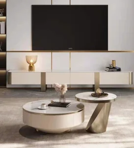 Premium Hotel Restaurant Dining Furniture Black Sintered Stone Table with Grey Velvet Chairs for Modern Cafe