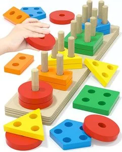 Wooden Sensory Toys Stocking Stuffers