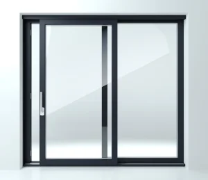 Soundproof Thermal Insulated 125 Series Aluminum Alloy Side Hung Window