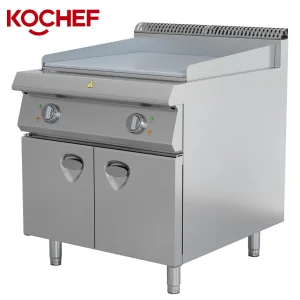 Commercial Electric Griddle Grill with Storage Cabinet