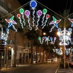 Longshine Waterproof LED Christmas Lighting for Street Decoration for Outdoor