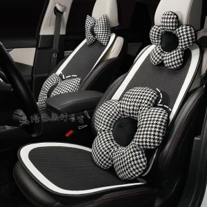 Universal Car Seat Cushion Breathable Ice Silk Summer Car Seat Cover Protector Pad Mat Dust Proof Interior Accessories