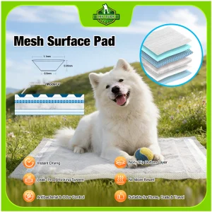 Mesh Surface Puppy Training Disposable Pee Pad