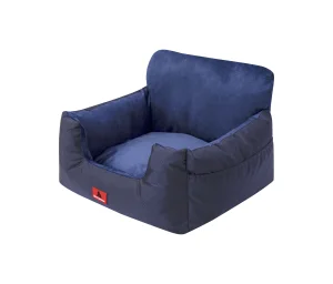 Pet Car Safety Seat Cushion Durable Waterproof Oxford Fabric Solid Square Memory Foam Removable Cover Dog Cat Car Seat