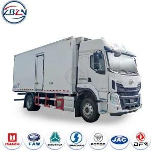 Hot Sale Dongfeng 4*2 Intelligent Day Old Baby Chick Duckling Transport Poultry Delivery Thermostatic Temperature Truck Refrigerated Container Van Truck