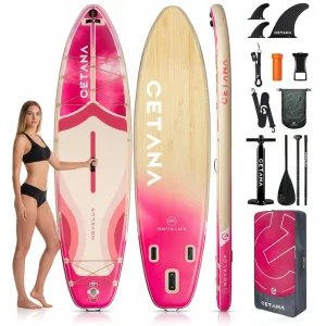 Tabla de Paddle Surf Dropshipping 11'6"*35"*6" Tabla de Paddle Rosa (sup) Tabla de Paddle Stock de la UE