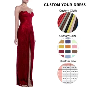 Custom Winter 2024 Bodycon Maxi Dress