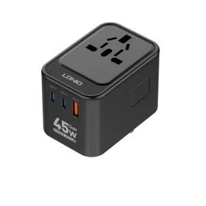Ldnio Z8 Adaptador Universal GaN 45W