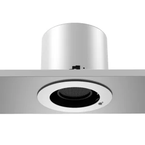 Motorized Round Recessed Luminaire Downlight Zoom Remote Control Motorized Gimbal Spotlight