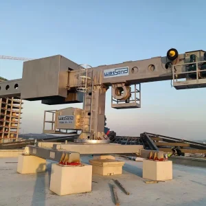 Telescopic Boom / Trust Worthy Building Maintenance System for Window Clean Maintenance/Customized Bmu