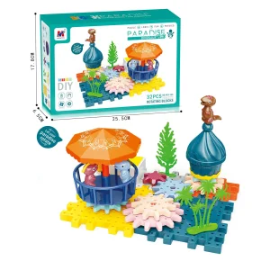 Kids Stem Motorized Gears Blocks