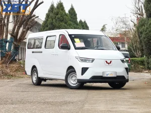 Atuozbt 2026 Wuling Yangguang Electric Van Electric Vehicle Dual-Purpose Commercial and Passenger Vehicle 9-Seater Electric Mini Bus