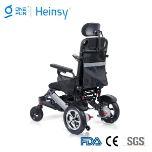 Yl-9005 Airport Approved Electric Wheelchair Lightweight Easy Folding Power Chair Portable Adult Reclining Wheel Chair for Travel