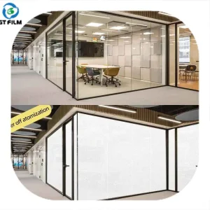 Smart Tint Electrochromic Dimming Smart Glass Pdlc Film for Office Window Wall Building