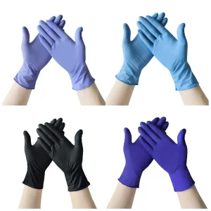 Excellent Softness and Wearing Fitness Disposable Nitrile Gloves for Medical and Non-Medical