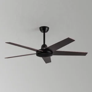Nordic 42 52 56 Inch 5 Wooden Blade Modern AC Remote Control Wood Ceiling Fan Without Light