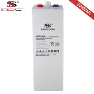 2V 600ah Opzv Battery