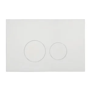 Wall Mount Concealed Cistern Dual Flush Button Toilet Plate