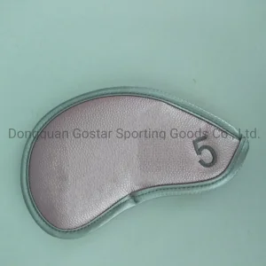 Custom Stylish Pink Golf Iron Club Head Covers for Protection