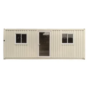 Casa contenedor segura con baño