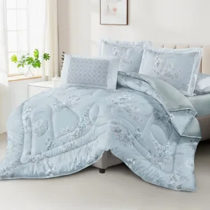 4PCS Home Bedding Collection Sanding Bedsheets Printed Bed Linen Polyester Blanket Bedspread Soft Pillowcases Comforter Set Duvet Cover Bedding