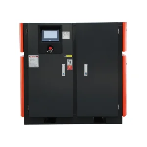 China Horizontal two-stage pressure screw air compressor Two Stage Screw Air Compressor Electric Screw Air Compressor Price Supplier, Factory