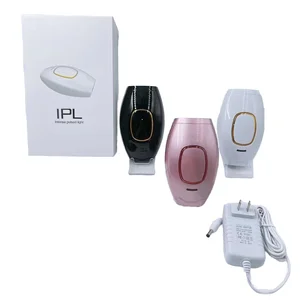 Pain-Free Home IPL Laser Hair Epilator Manual/Battery-Powered Painless Hair Removal Machine for Household Use